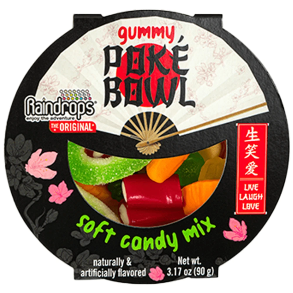 Raindrops - Gummy Poke Bowl - 90g
