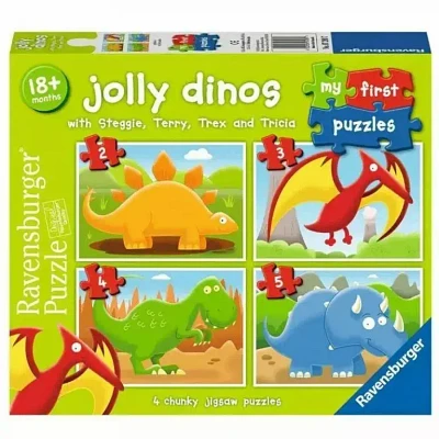 Jolly Dinos - 2, 3, 4, 5 pieces