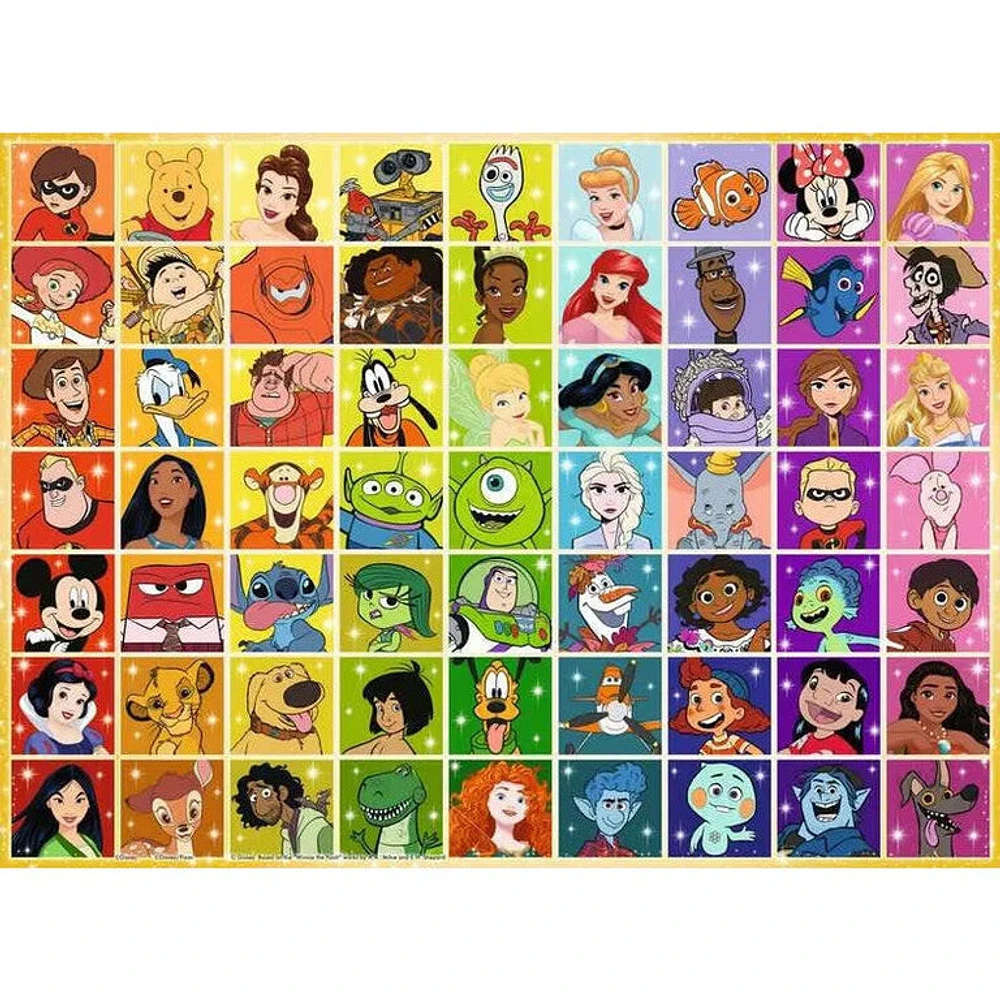 Disney Color Palette - 100 pièces XXL