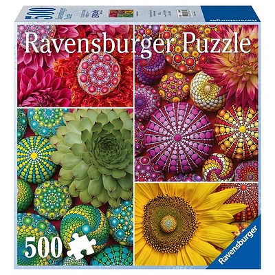 Mandala Blooms - 500 pièces
