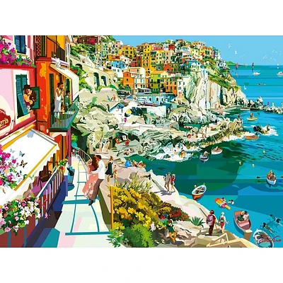 Romance in Cinque Terre - 1500 pieces