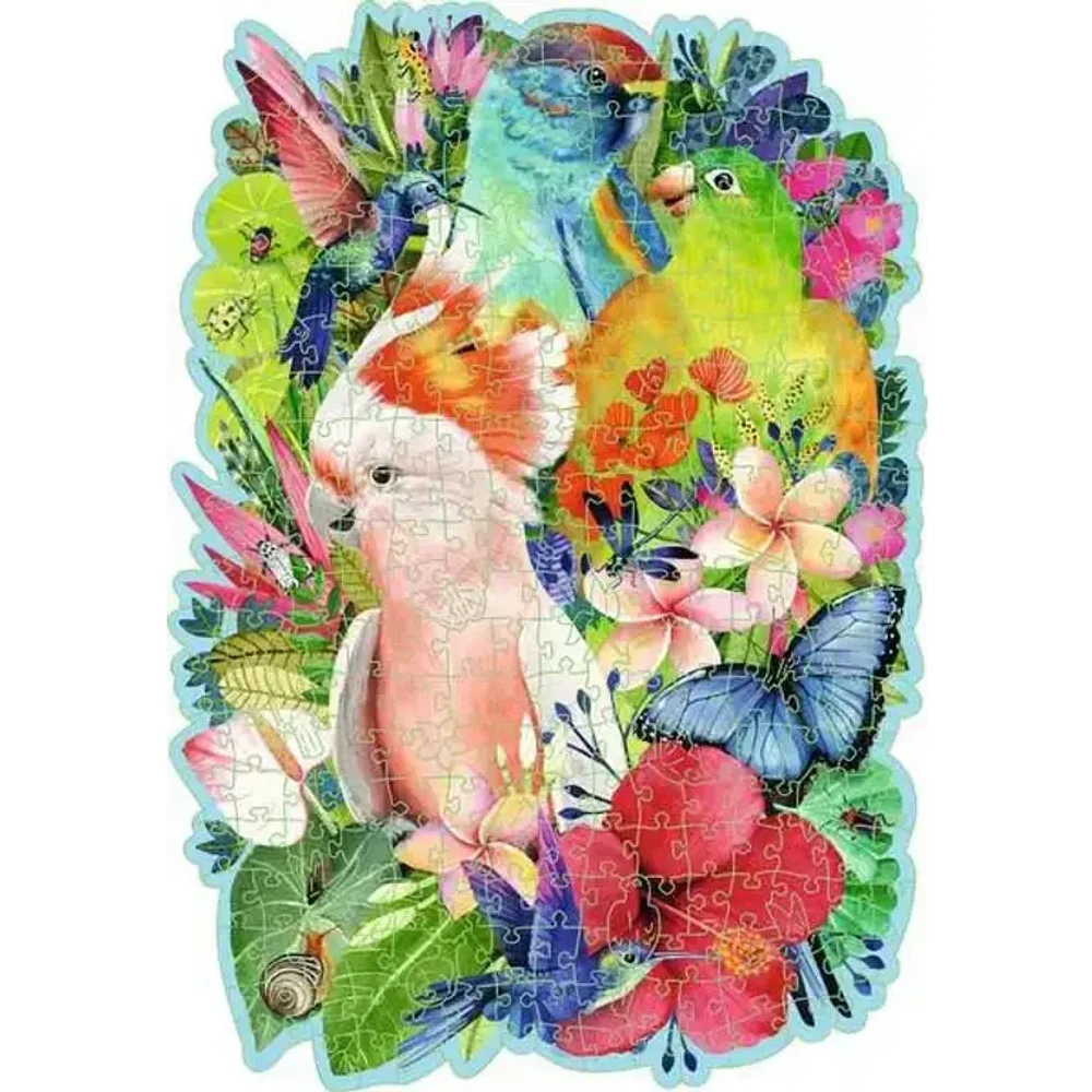 Beautiful Birds - Wooden - 300 pieces