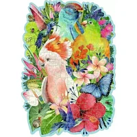 Beautiful Birds - Wooden - 300 pieces
