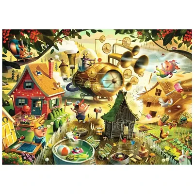 Look Out Little Pigs - 1000 pieces