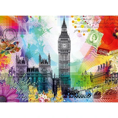 London Postcard - 500 pieces