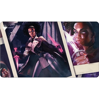(UP) - Playmat - Murders at Karlov Manor - Kaya, Spirits' Justice