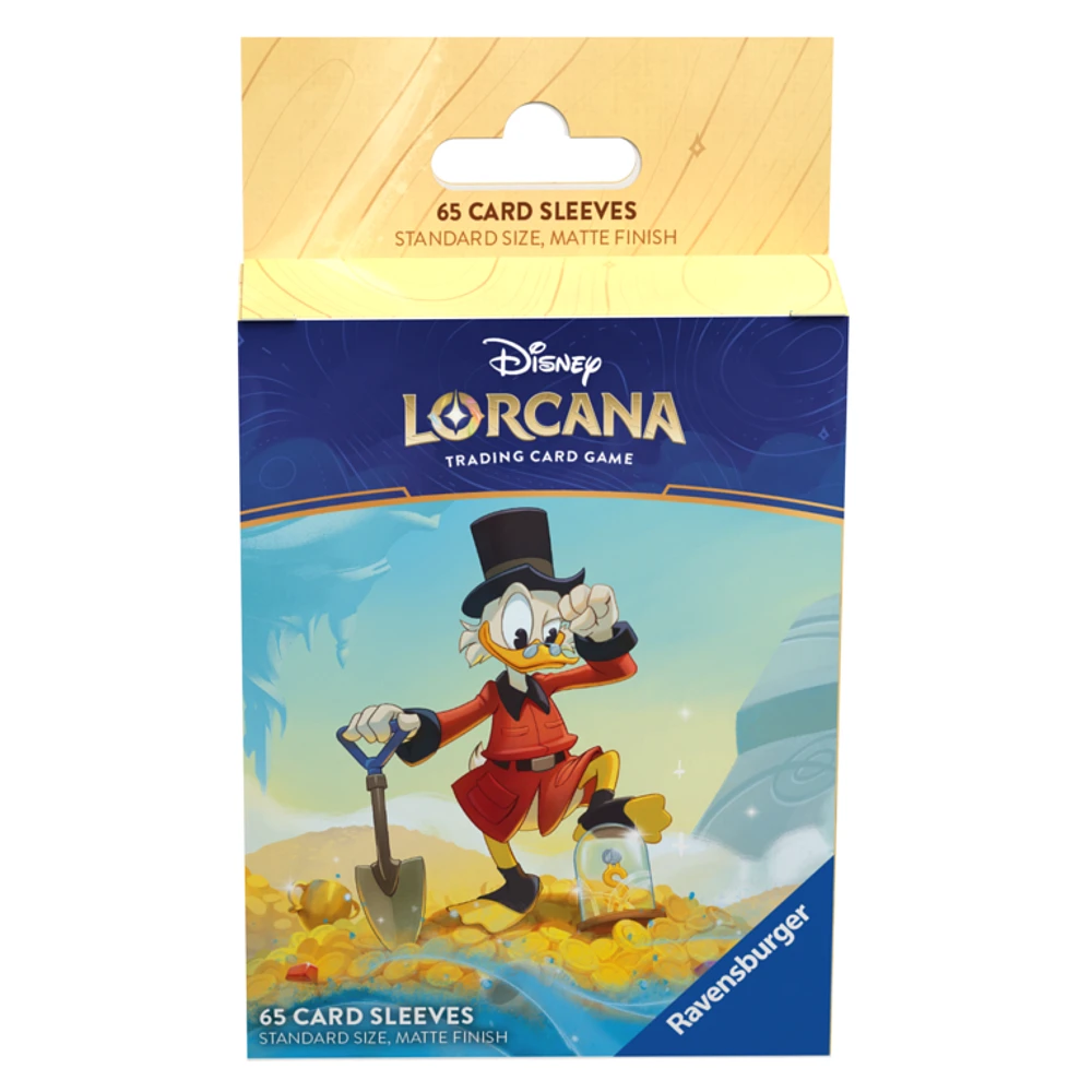 Disney Lorcana - Matte Sleeves - Standard Size - 65 unités - Scrooge M