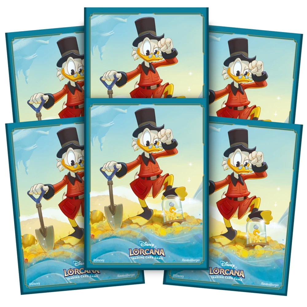 Disney Lorcana - Matte Sleeves - Standard Size - 65 unités - Scrooge M