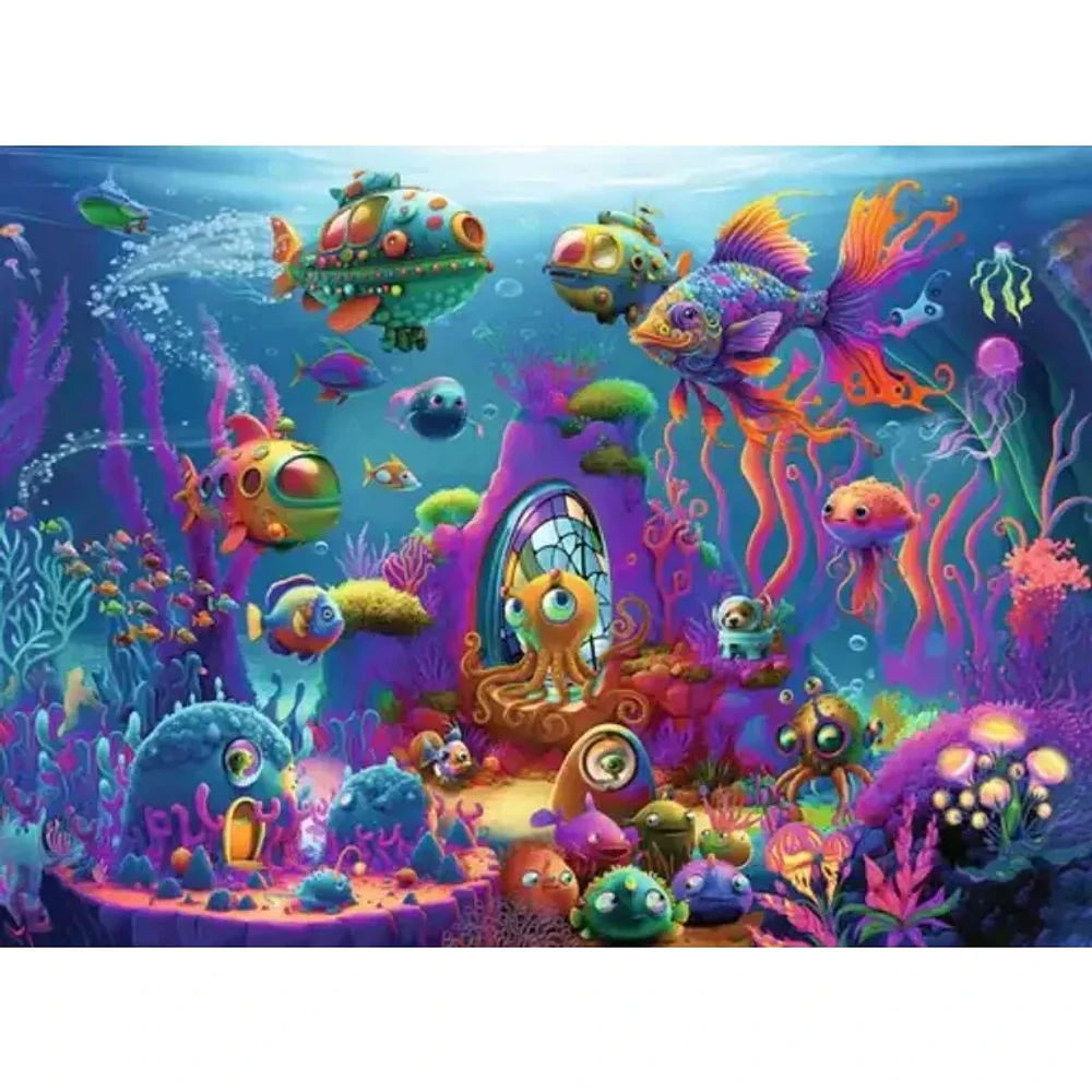 Aliens Ocean - 150 pièces XXL