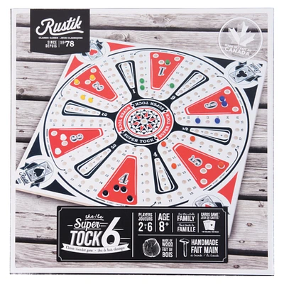 Jeu de Parchisi/Tock - 6 joueurs  (Multilingual)