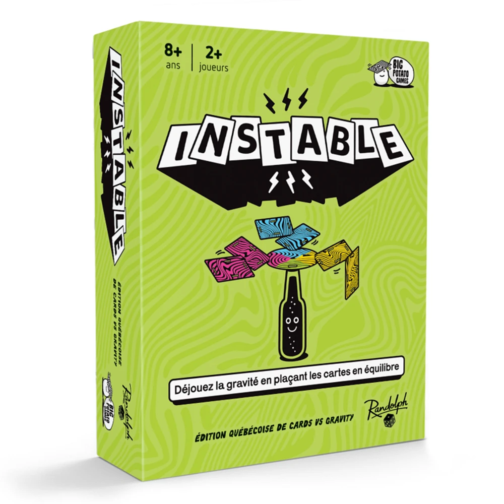 Instable - Cards vs Gravity - Édition québécoise (Français)