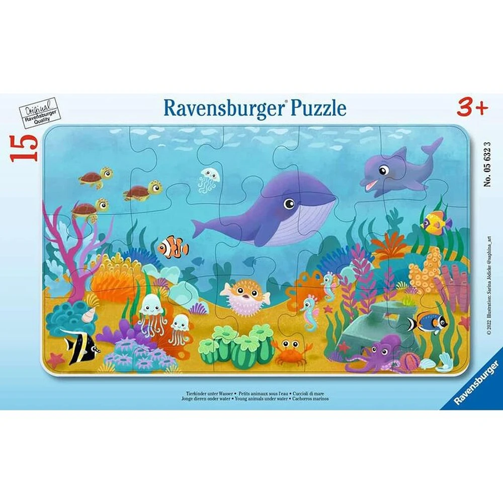 Petits animaux sous l'eau - 15 pieces