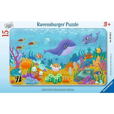 Petits animaux sous l'eau - 15 pieces