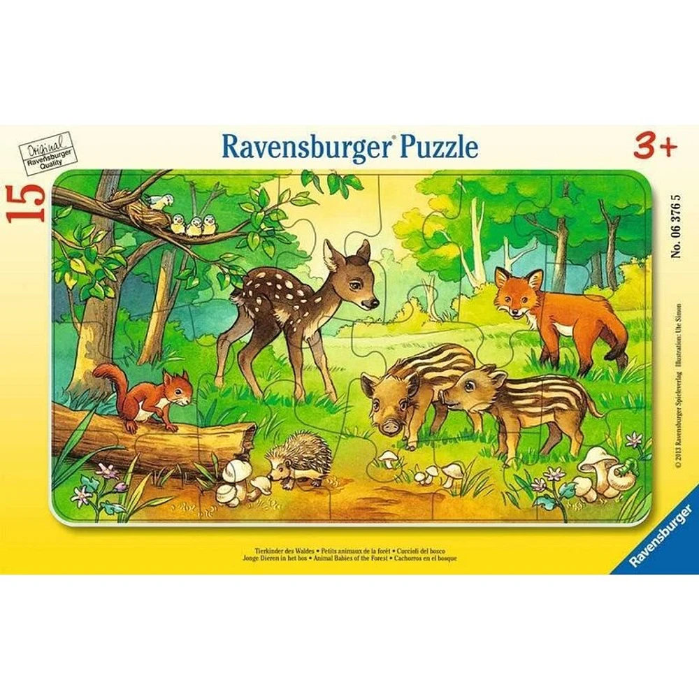 Petits animaux de la forêt - 15 pieces
