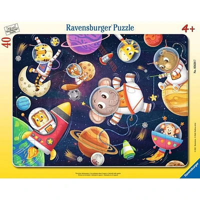 Les animaux dans l'espace - 40 pièces