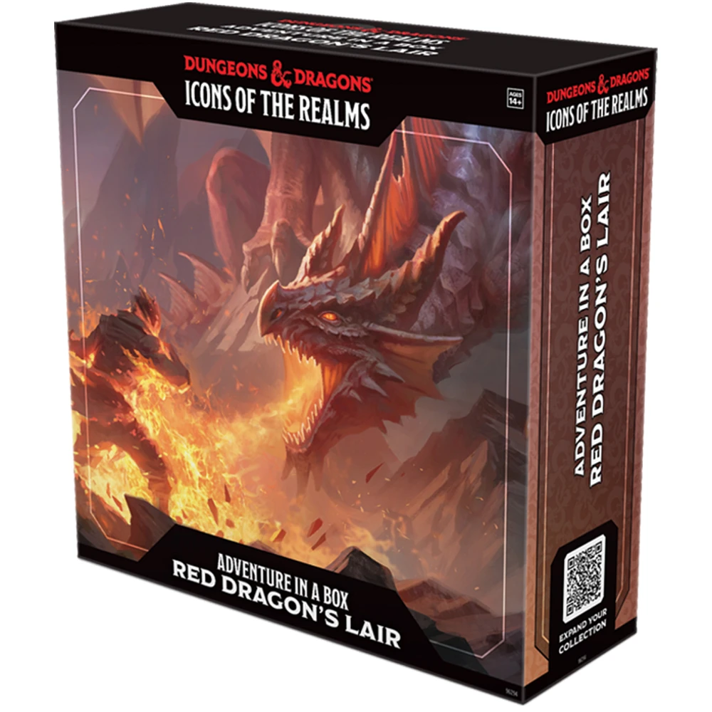 D&D - Icons Of The Realms - Adventure in a Box - Red Dragon's Lair