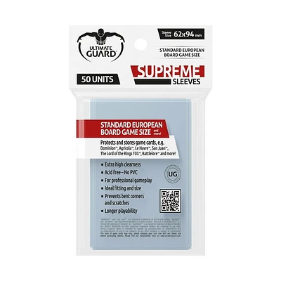 (UG) Supreme Standard European - 50 Unités - 62mm x 94mm