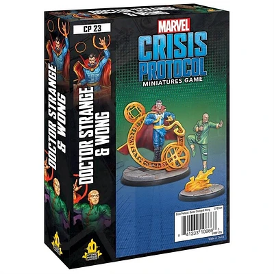 Marvel Crisis Protocol - Dr. Strange and Wong (Anglais)