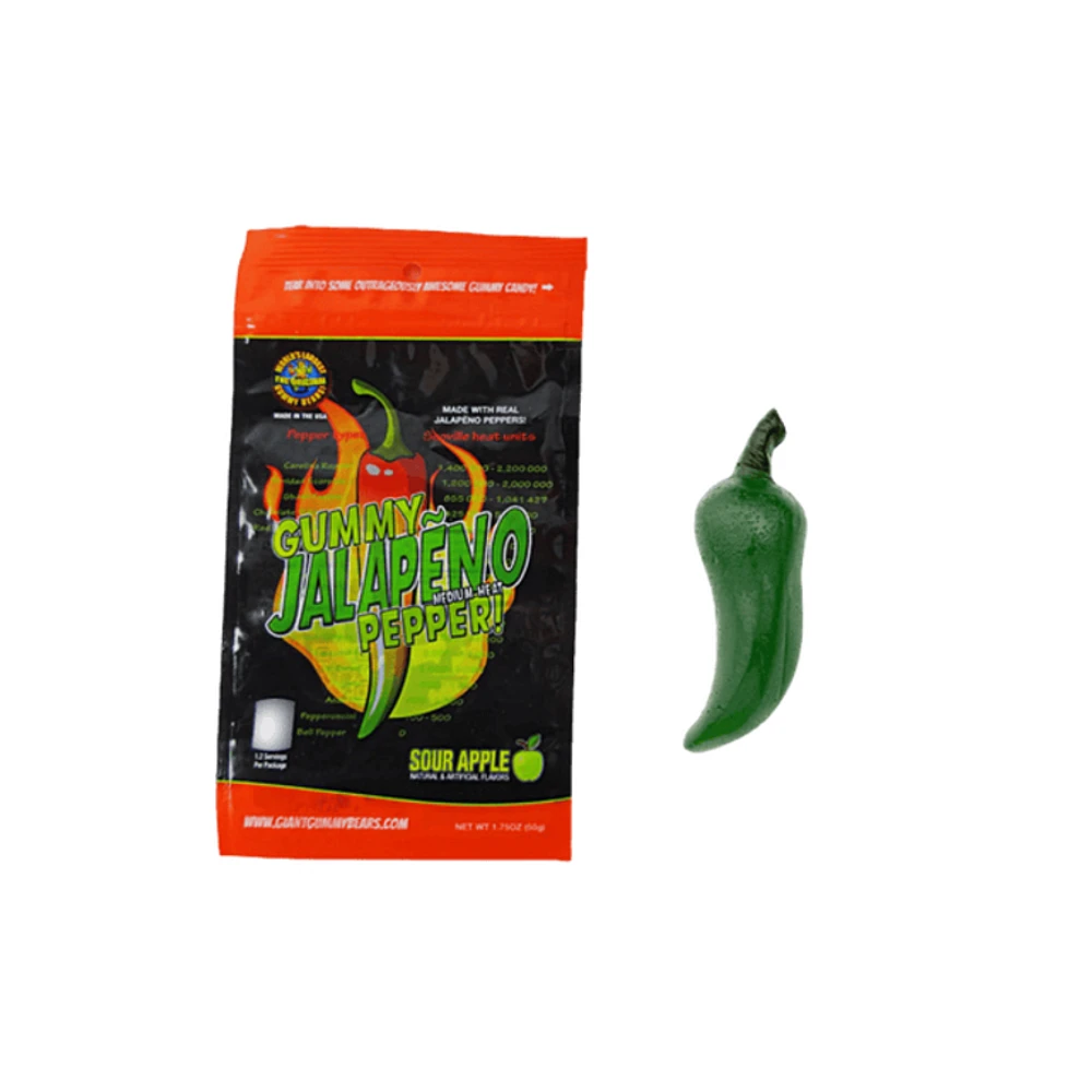 Gummy - Jalapeno Pepper - Pomme surette - 50g