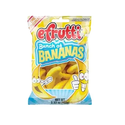 Efrutti - Grappe de bananes - 100g