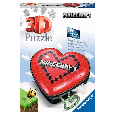 Minecraft Heart - 54 pieces 3D