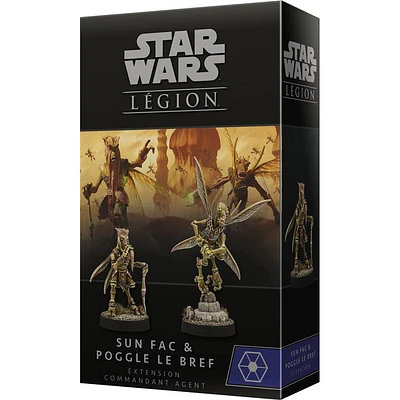 Star Wars: Legion - Sun Fac and Poggle the Lesser Commander Expansion (Anglais)