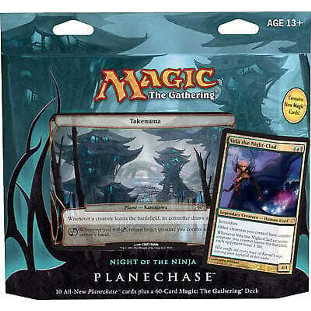 Magic the Gathering Planechase Deck - Night of the Ninja (Anglais)