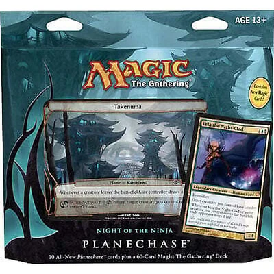 Magic the Gathering Planechase Deck - Night of the Ninja (Anglais)