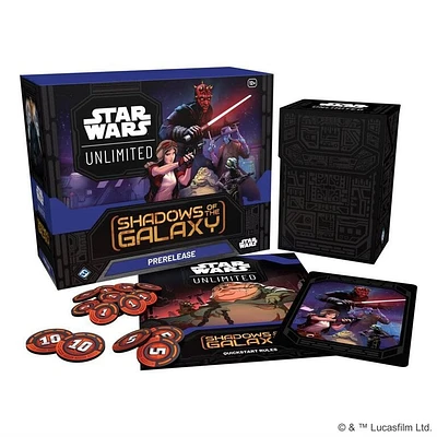 Star Wars Unlimited - Shadows of the Galaxy - Prerelease Box (Anglais)