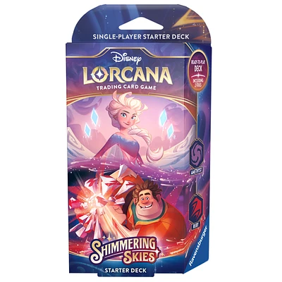 Disney Lorcana - Shimmering Skies - Starter Deck A - Amethyst/Ruby (En