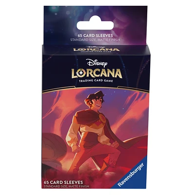 Disney Lorcana - Matte Sleeves B Set 5 - Standard Size - 65 unités - Aladdin* 