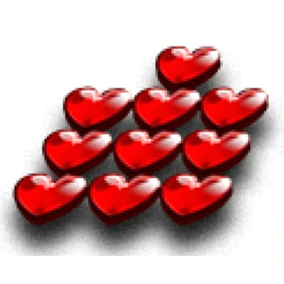 The Binding Of Isaac - Four Souls - Heart Tokens - 15 units
