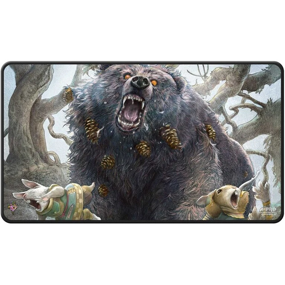 (UP) - Playmat - Bloomburrow - Black Stitched - Artist 2*