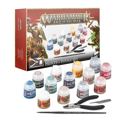 Warhammer Age Of Sigmar Paints + Tools [PRÉCOMMANDE]