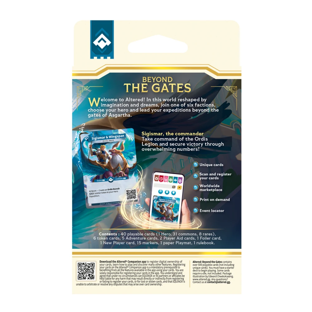 Altered - Beyond the Gates - Starter Deck