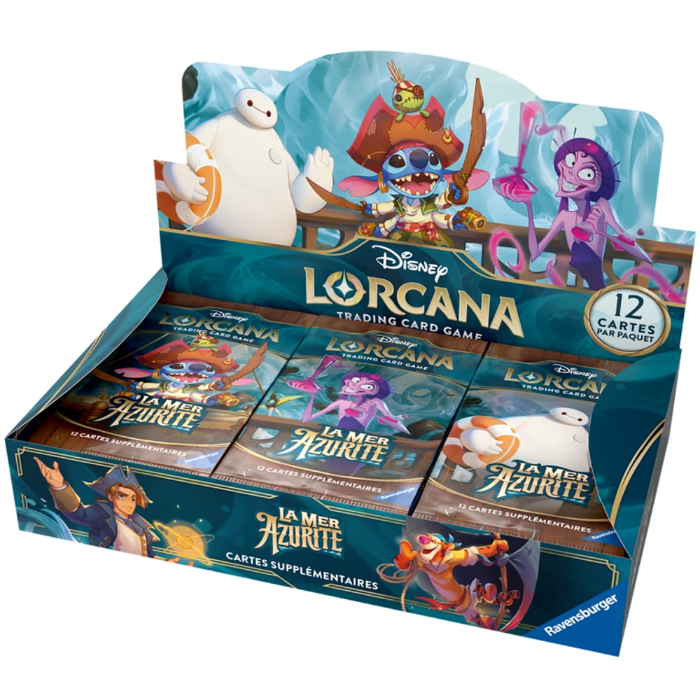 Disney Lorcana - La mer d'Azurite - Boîte de boosters (French)