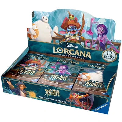 Disney Lorcana - La mer d'Azurite - Boîte de boosters (Français)