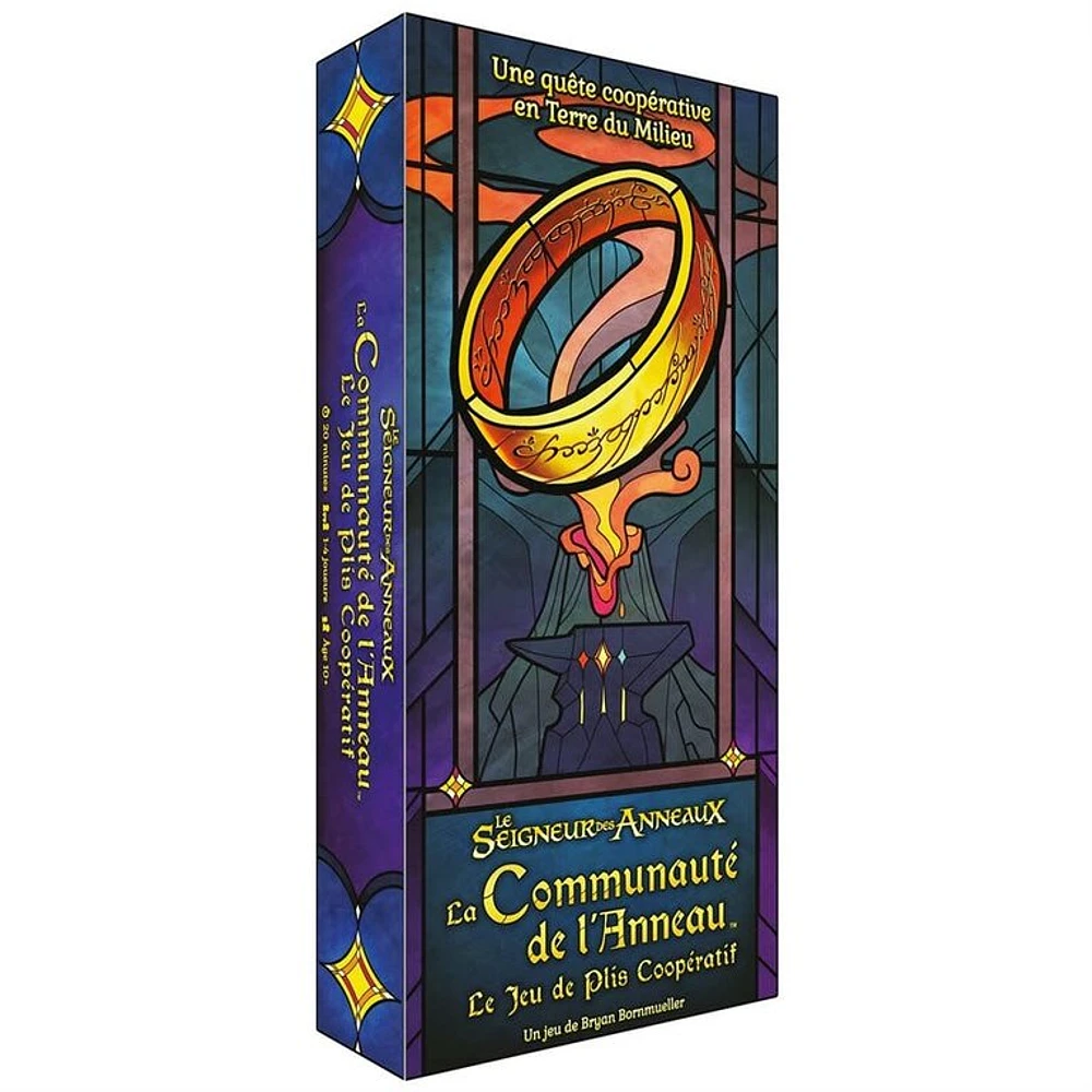 La communauté de l'anneau - Le jeu de plis coopératif (Français)