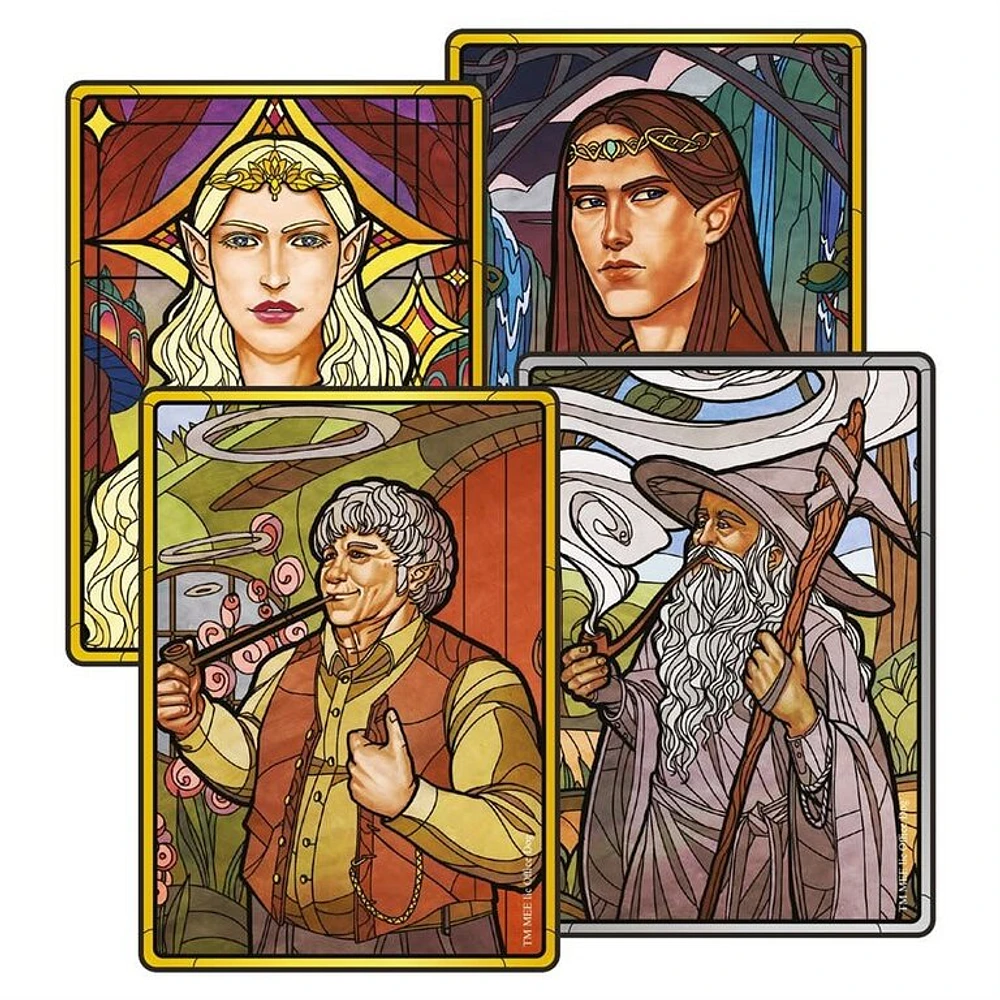 La communauté de l'anneau - Le jeu de plis coopératif (Français)