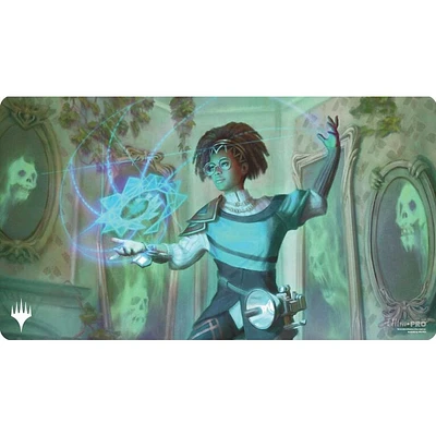 (UP) - Playmat - Duskmourn - Zimone, Mystery Unraveler*