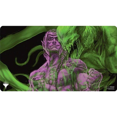 (UP) - Playmat - Duskmourn - Tyvar, the Pummeler*