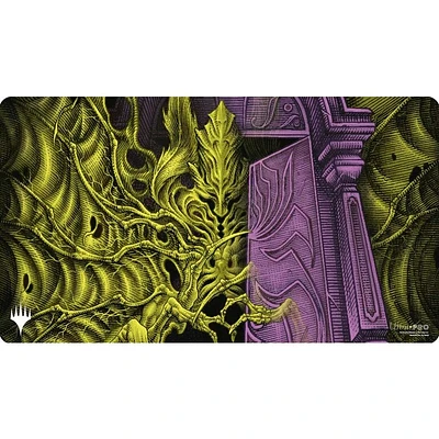 (UP) - Playmat - Duskmourn - Valgavoth, Terror Eater*
