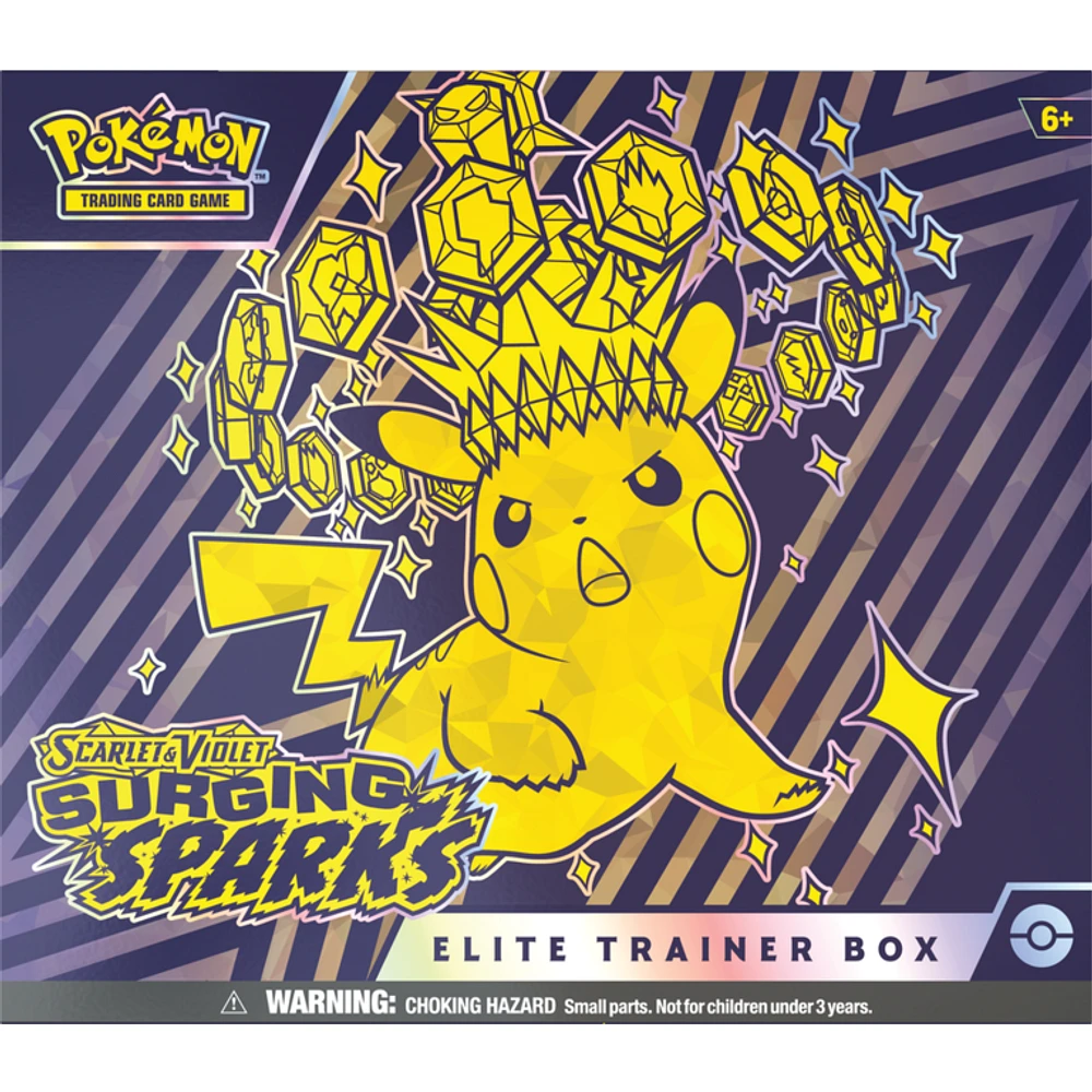 Pokémon - Scarlet & Violet (7) - Surging Spark - Elite Trainer Box (Anglais)