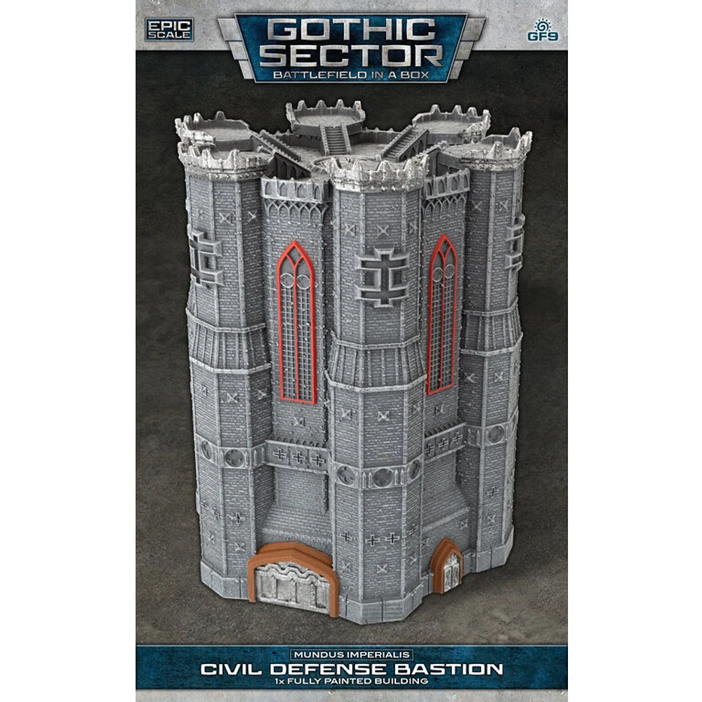 Galeforce Nine Battlefield in a Box - Gothic Sector - Mundus Imperialis - Civil Defense Bastion