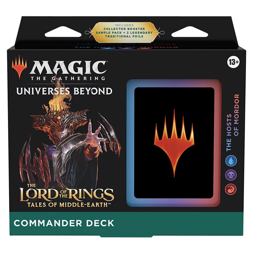 The Lord of the Rings: Tales of Middle-Earth - Commander - The Hosts of Mordor (Anglais)