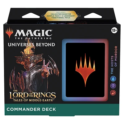 The Lord of the Rings: Tales of Middle-Earth - Commander - The Hosts of Mordor (Anglais)