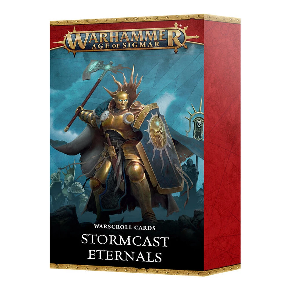 Warscroll Cards - Stormcast Eternals (Anglais)