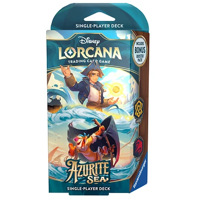 Disney Lorcana - Azurite Sea - Starter Deck - Amber/Ruby (English) 