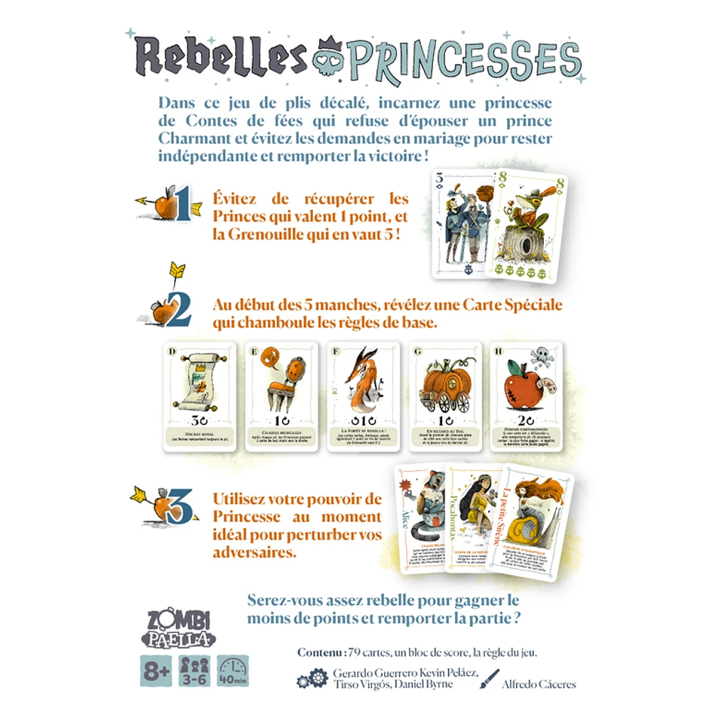 Rebelles princesses (Français)