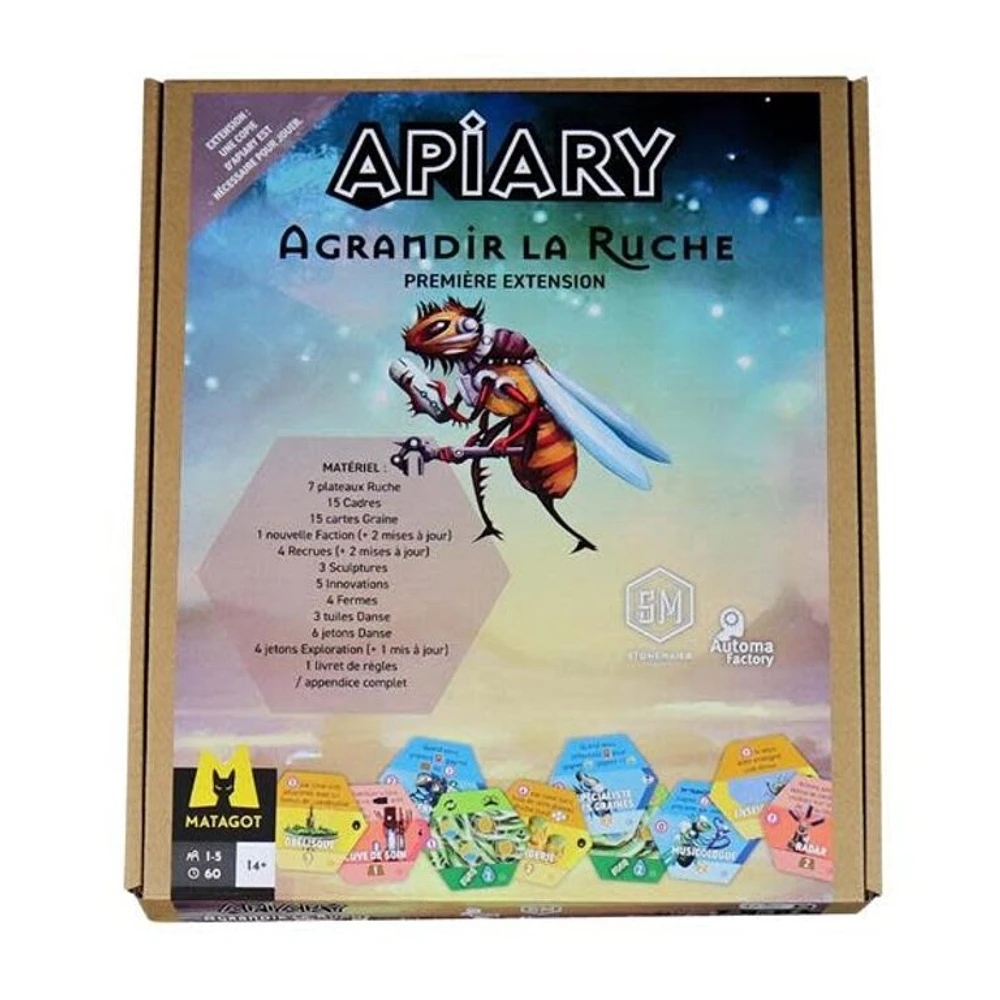 Apiary - Agrandir la ruche (French)